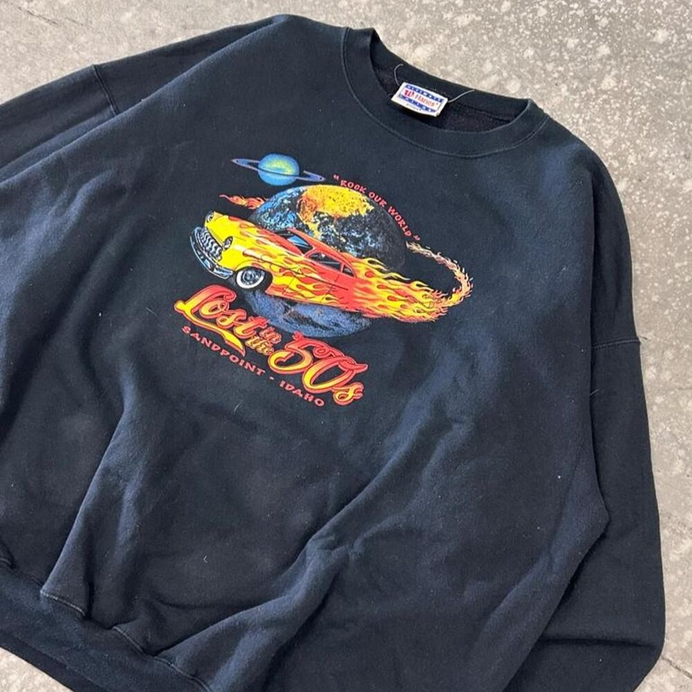 Vintage Lost in the 50's crewneck
